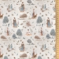 Preview: Baumwollstoff - Acufactum - Sehnsuchtsorte 40 x 75 cm